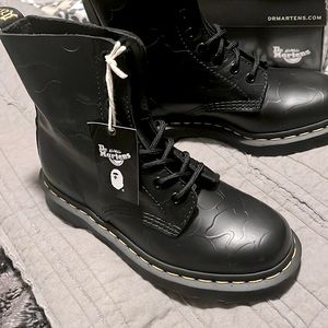 Dr. Martens x BAPE 1460 Leather Boots